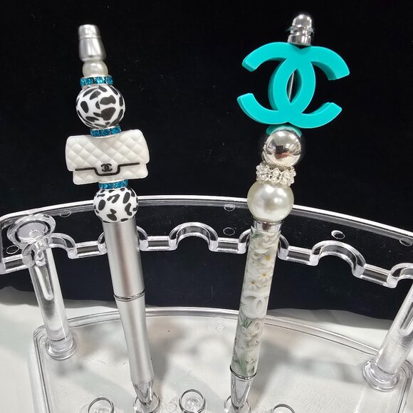 Pick-a-Pretty Pen w/Lux Fashion Inspired Bling Pens w/Ink Refill by PenGwensPosh - Picture 1 of 12